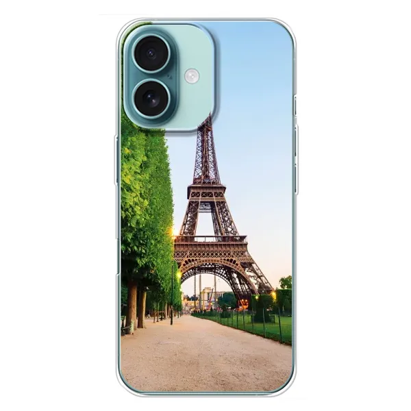 Чохол з принтом «Дорога до Парижу» для iPhone 16 Plus