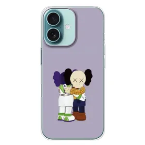 Чехлы для iPhone 16 Plus - Bearbrick Louis Vuitton (PREMIUMPrint) (Дружба Беарбрик)