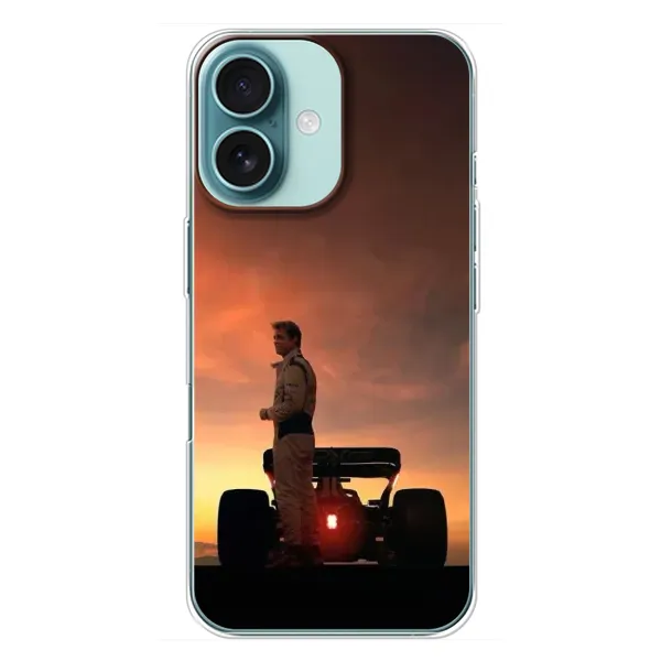 Чохол з принтом «Ф1 Гейс» для iPhone 16 Plus