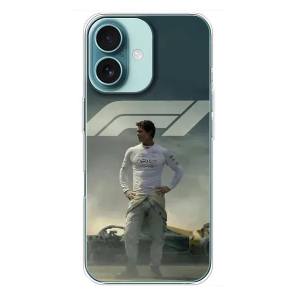 Чохол з принтом «Формула 1» для iPhone 16 Plus