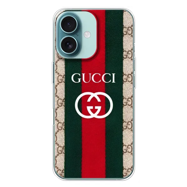Чехол с принтом «Gucci дизайн» для iPhone 16 Plus Чехол с принтом «Gucci дизайн» для iPhone 16 Plus