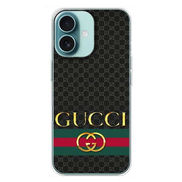 Чехол с принтом «Gucci оригинал» для iPhone 16 Plus Чехол с принтом «Gucci оригинал» для iPhone 16 Plus
