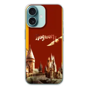 Чехлы с Гарри Поттером для iPhone 16 Plus (AlphaPrint) (Hogwarts)