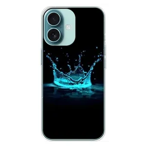 Чехол с принтом «Капля короны» для iPhone 16 Plus
