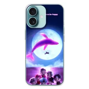 Чехлы BTS для iPhone 16 Plus (AlphaPrint) (КИТ BTS)