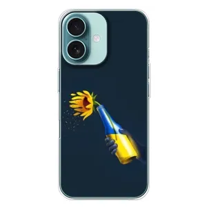Чехол для Патриота Украины iPhone 16 Plus - (AlphaPrint) (Коктейль молотова)