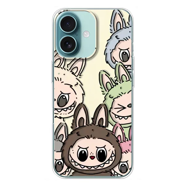 Чохол з принтом «Золота мавпа Bored Ape» для iPhone 16 Plus
