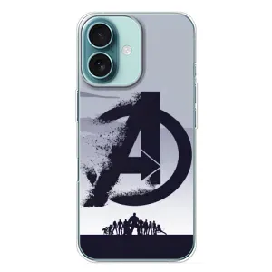 Чехлы с героями Марвел iPhone 16 Plus (VPrint) (Команда А)
