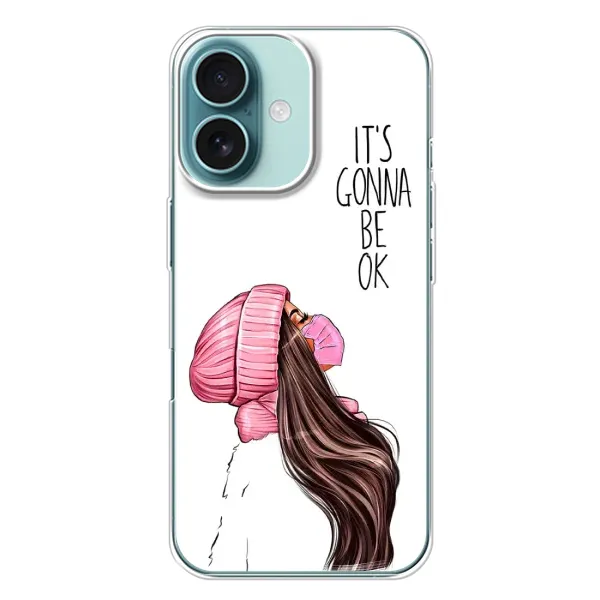 Чохол з принтом «Коронавірус» для iPhone 16 Plus Чохол з принтом «Коронавірус» для iPhone 16 Plus