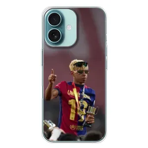 Чехол с футболистом Ламин Ямаль iPhone 16 Plus