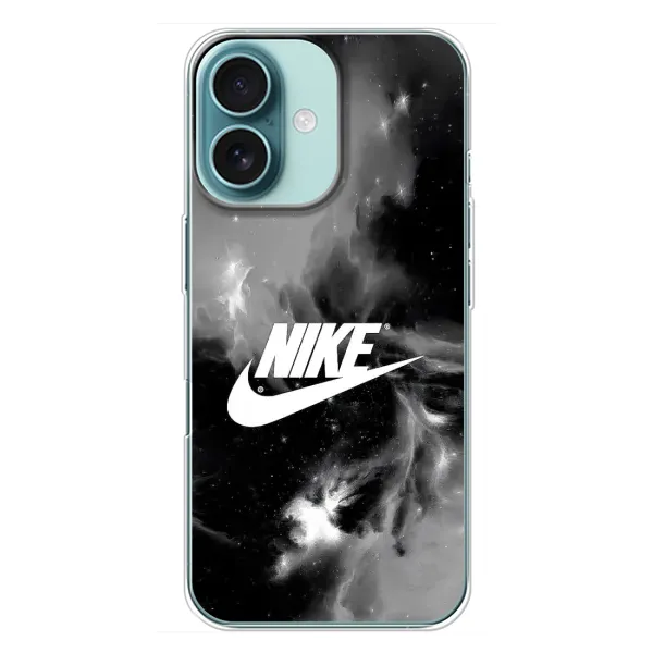 Чехол с принтом «Лого Найк» для iPhone 16 Plus Чехол с принтом «Лого Найк» для iPhone 16 Plus