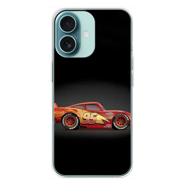 Чохол з принтом «Маквін номер 95» для iPhone 16 Plus