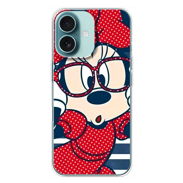 Чехол с принтом «Маус в очках» для iPhone 16 Plus Чехол с принтом «Маус в очках» для iPhone 16 Plus