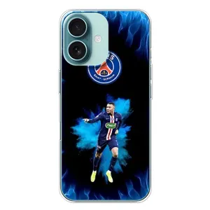 Чехлы Килиан Мбаппе для iPhone 16 Plus (Мбаппе в огне)