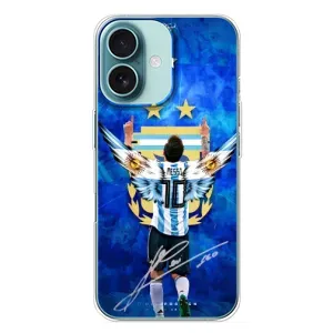 Чехлы Месси для iPhone 16 Plus (AlphaPrint) (Месси Аргентина)