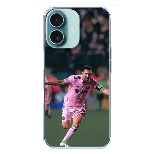 Чехол с принтом «Месямба» для iPhone 16 Plus