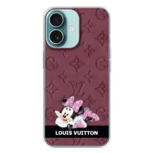 Чехол Disney Mouse iPhone 16 Plus (PREMIUMPrint) (Mikki LV)