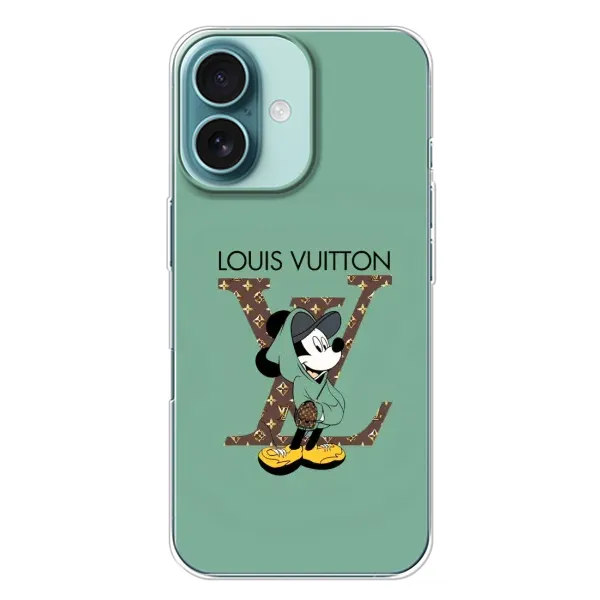 Чохол з принтом «Міккі Маус LV» для iPhone 16 Plus Чохол з принтом «Міккі Маус LV» для iPhone 16 Plus