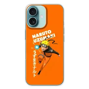 Naruto Anime Чехлы для Айфон 16 Плюс (AlphaPrint) (Наруто узумаки)