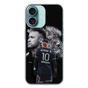 Чехол Неймар для iPhone 16 Plus (AlphaPrint) (Неймар Лев)