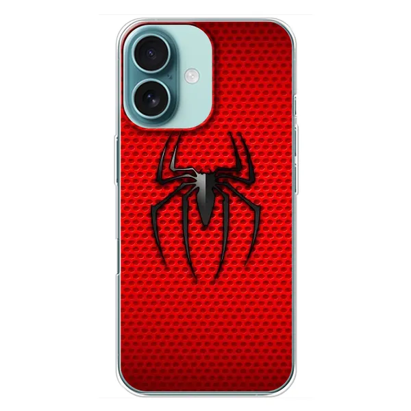 Чохол з принтом «Павук Марвел» для iPhone 16 Plus