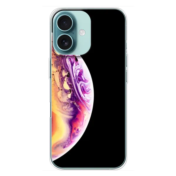 Чохол з принтом «Планета Айфон» для iPhone 16 Plus