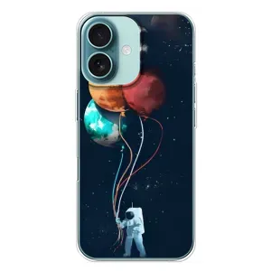Космические Чехлы для Айфон 16 Плюс (VPrint) (Планеты шарики)
