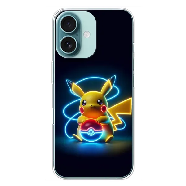 Чохол з принтом «Покемон» для iPhone 16 Plus