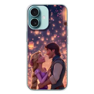 Чохол Рапунцель для iPhone 16 Plus (Принцеса та принц)