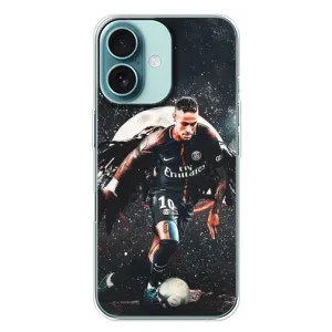 Чехол Неймар для iPhone 16 Plus (AlphaPrint) (PSG Neymar)