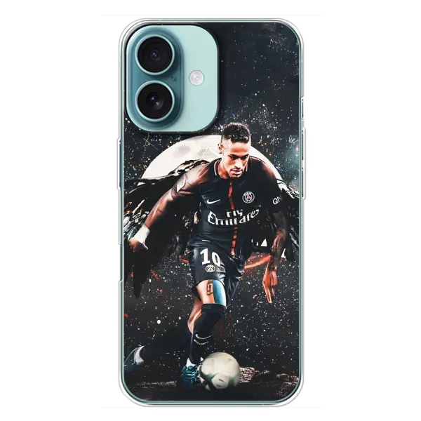 Чохол з принтом «PSG Neymar» для iPhone 16 Plus