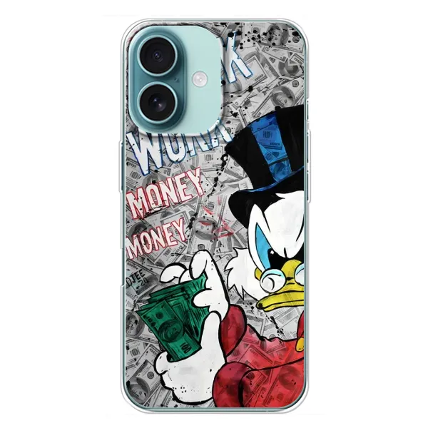 Чохол з принтом «Работа Работа» для iPhone 16 Plus