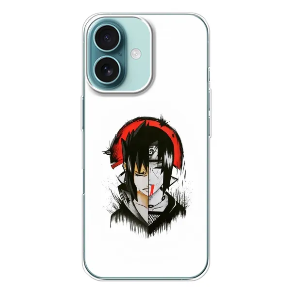 Чехол с принтом «разный Итачи» для iPhone 16 Plus