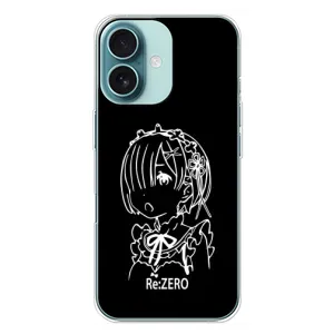 Чехлы Персонажи Аниме Наруто для iPhone 16 Plus (AlphaPrint) (Re: Zero)