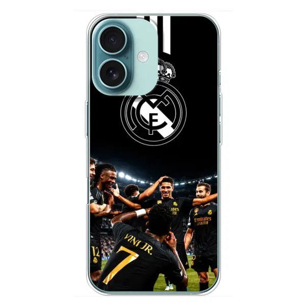 Чехол с принтом «ФК Реал Мадрид» для iPhone 16 Plus