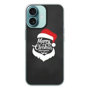 Рождественские Чехлы для iPhone 16 Plus (VPrint) (Санта Крисмас)