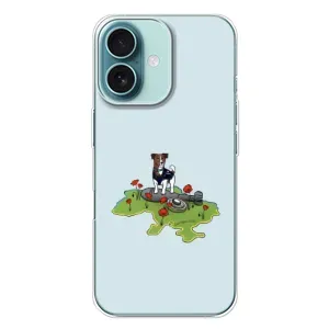 Чехлы с картинкой собаки Патрон для iPhone 16 Plus (AlphaPrint) (Сапер Пес)