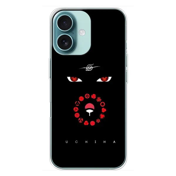 Чехол с принтом «глаза Итачи» для iPhone 16 Plus
