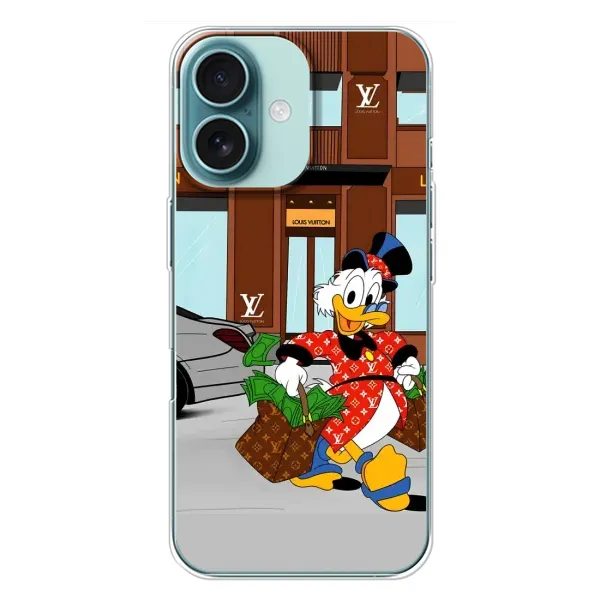 Чохол з принтом «Скрудж ЛВ» для iPhone 16 Plus