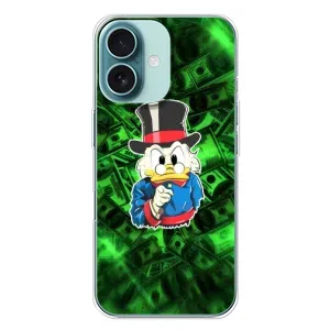 Чехлы для Айфон 16 Плюс - Scrooge MagDag (PREMIUMPrint) (Скрудж МакДак)