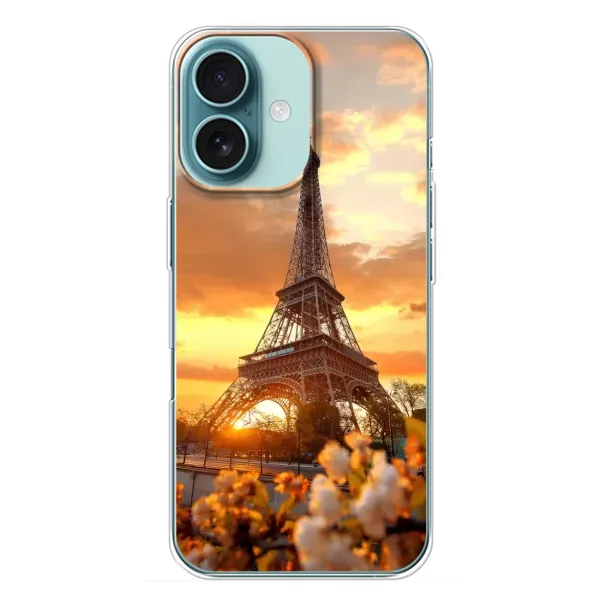 Чохол з принтом «Сонячня вежа» для iPhone 16 Plus