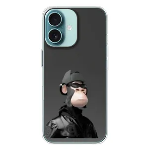 Чехлы с Обезьянами NFT для iPhone 16 Plus (AlphaPrint) (стильная обезьяна NFT)