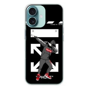 Чехол для iPhone 16 Plus с картинкой Supreme (AlphaPrint) (Суприм)