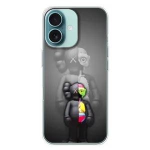 Чехлы для iPhone 16 Plus - Bearbrick Louis Vuitton (PREMIUMPrint) (Тело Bearbrick)