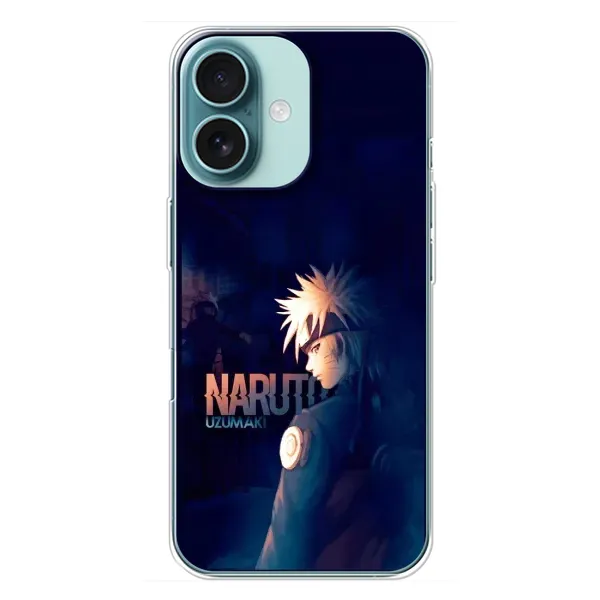 Чехол с принтом «тень Наруто» для iPhone 16 Plus