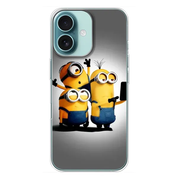 Чохол з принтом «Три посіпаки» для iPhone 16 Plus