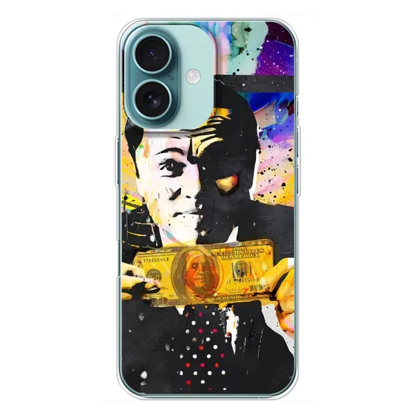 Чехол с принтом «Волк с Уолл-стрит» для iPhone 16 Plus