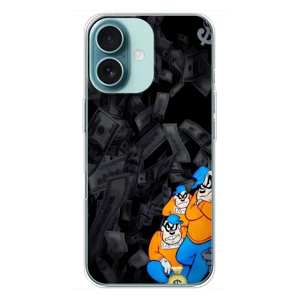 Чехол с принтом «Воры» для iPhone 16 Plus