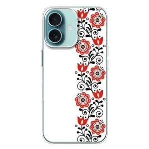 Чехол для Патриота Украины iPhone 16 Plus - (AlphaPrint) (Яркая вишиванка)