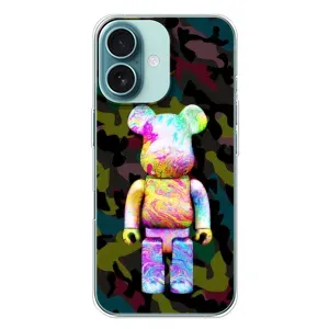 Чехлы для iPhone 16 Plus - Bearbrick Louis Vuitton (PREMIUMPrint) (Яркий Bearbrick)